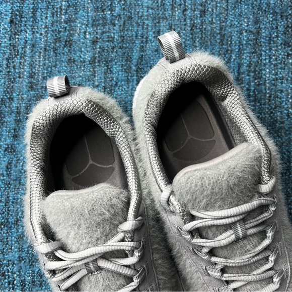 Orthofeet 989 Coral Wool Comfort Sneakers in Gray White WIDE Width - Picture 5 of 9